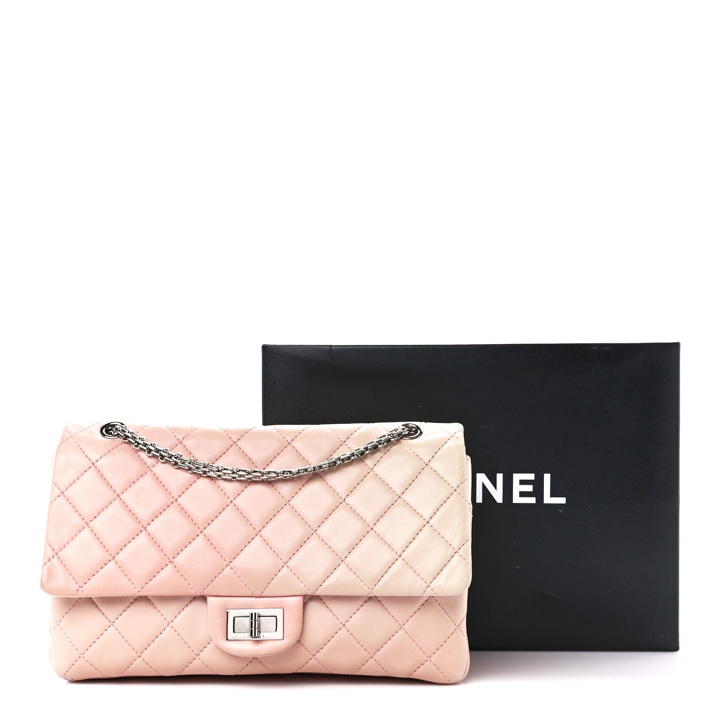 Lambskin Degrade Quilted 2.55 Reissue 226 Flap Pink