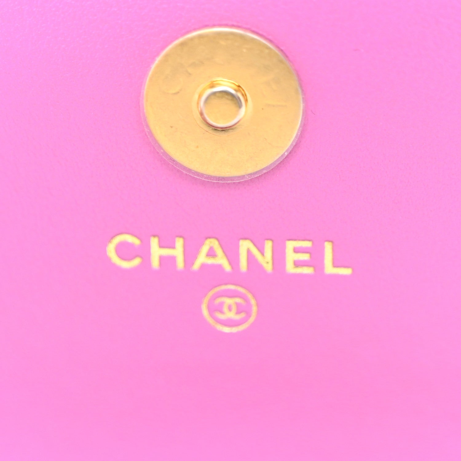 Chanel Tweed Enamel Quilted Pending CC Flap Belt Bag Pink Purple 6 of 12