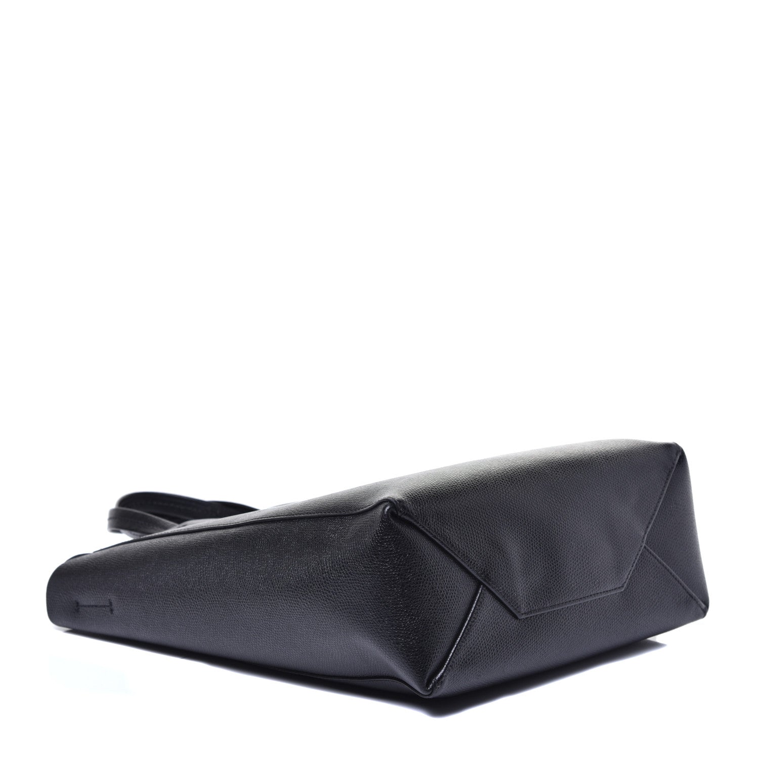 Celine Grained Calfskin Small Vertical Cabas Black 4 of 8