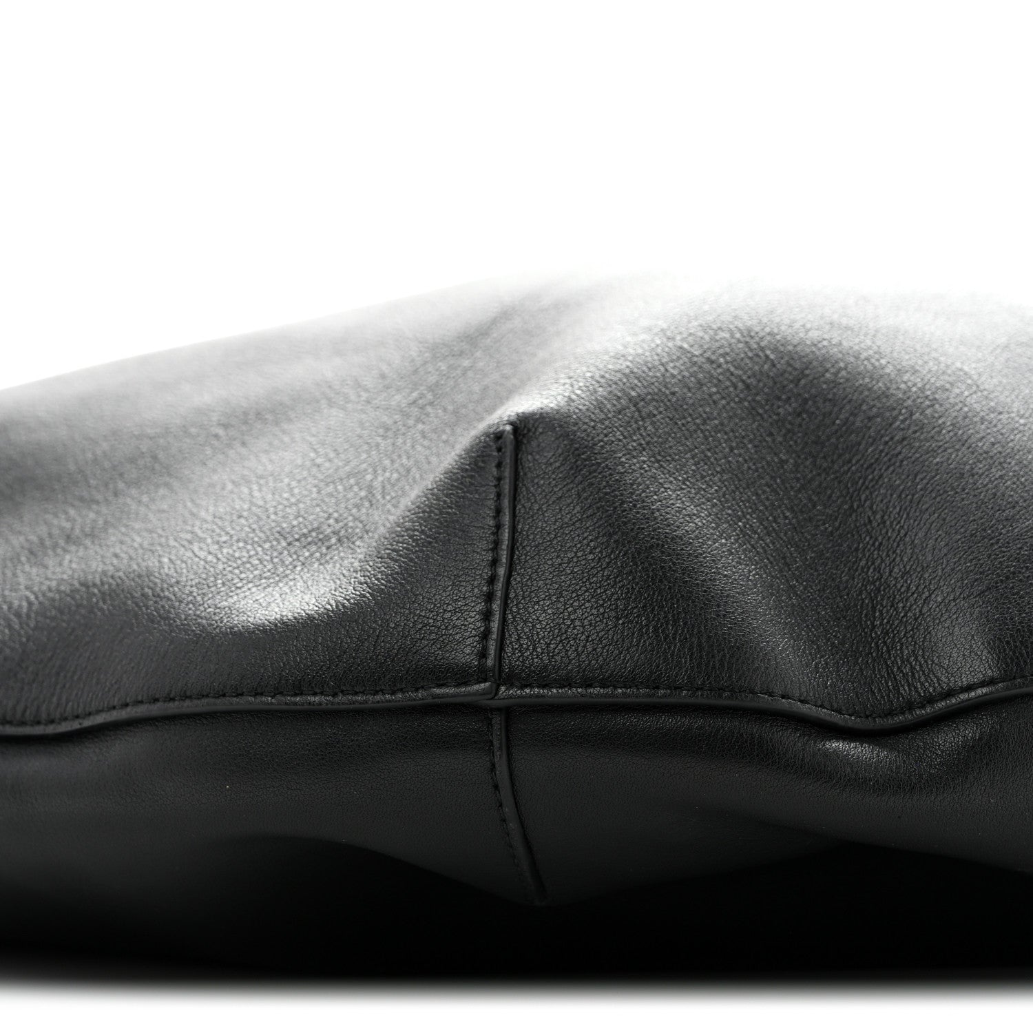 The Row Calfskin N/S Allie Bag Black 8 of 11