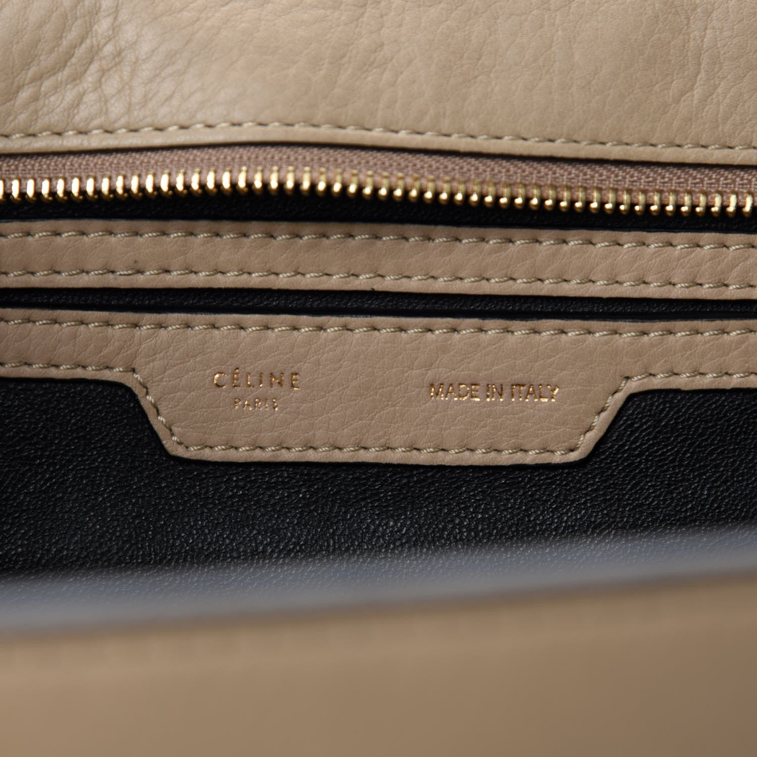 Celine Smooth Calfskin Suede Medium Trapeze Sahara 11 of 13