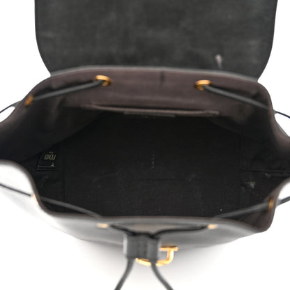 Fendi Vitello Cruise F is Fendi Drawstring Backpack Black 4 of 14