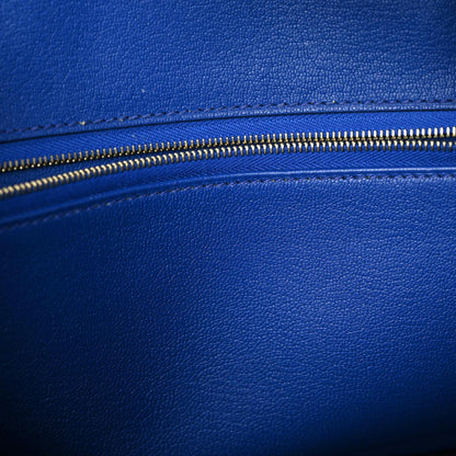 Hermes Togo Birkin 30 Bleu Royal 7 of 14