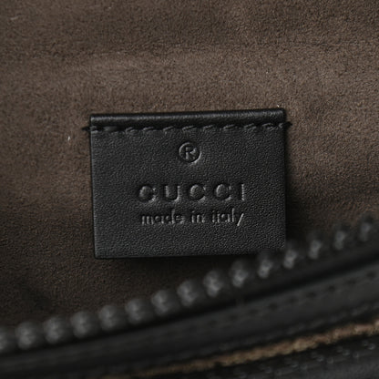Gucci GG Supreme Monogram Belt Bag Black 6 of 9