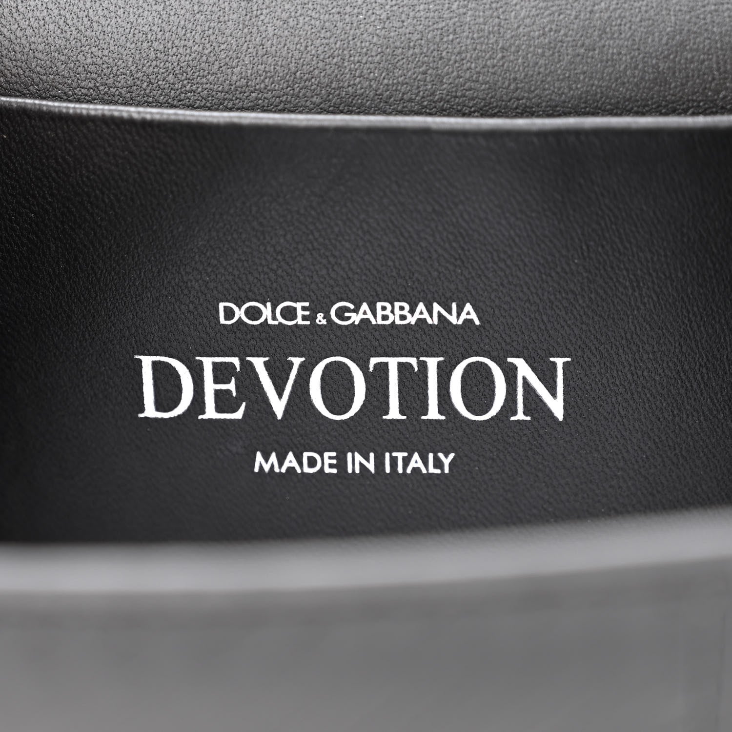 Dolce & Gabbana Ayers Small Devotion Top Handle Bag Black 6 of 9