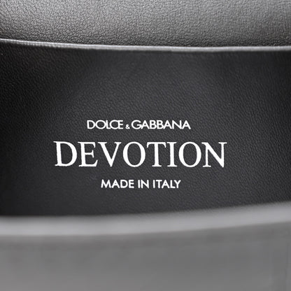Dolce & Gabbana Ayers Small Devotion Top Handle Bag Black 6 of 9