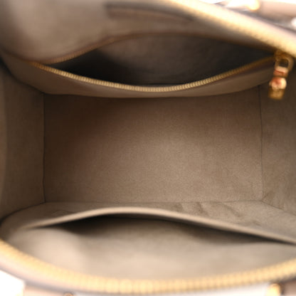 Louis Vuitton Empreinte Monogram Giant Speedy Bandouliere 25 Tourterelle 5 of 9