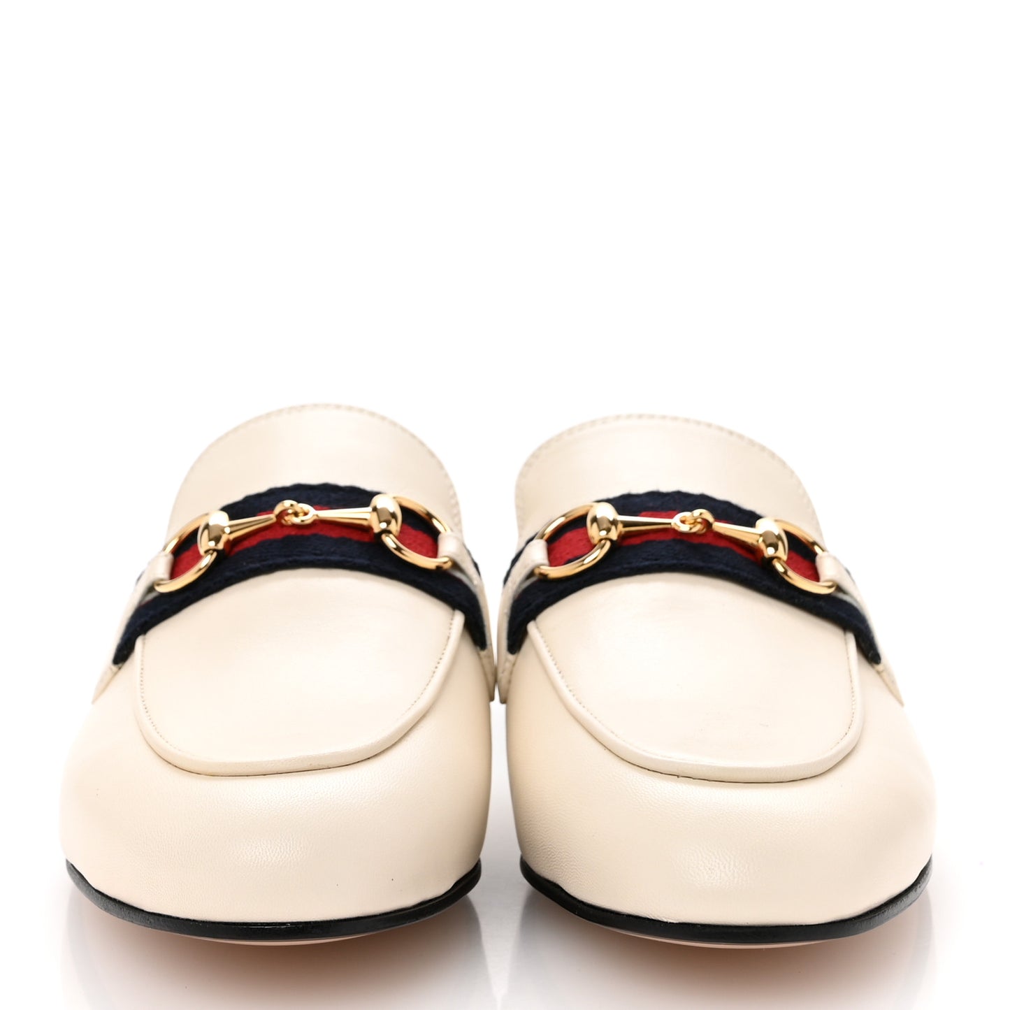 Malaga Kid Web Womens Princetown Slippers 35.5 Mystic White