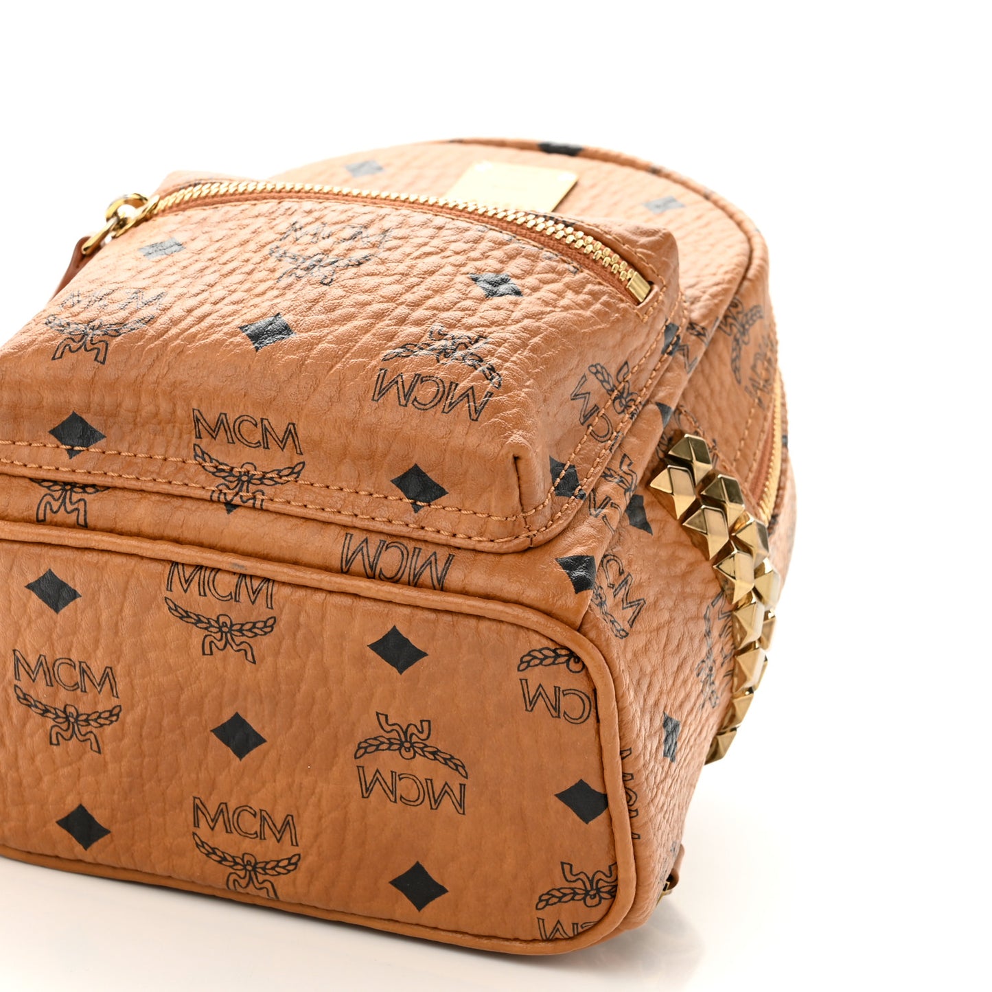 Visetos Side Stud X-Mini Stark Bebe Boo Backpack Cognac