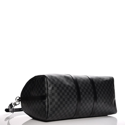 Louis Vuitton Damier Graphite Keepall Bandouliere 55 4 of 8
