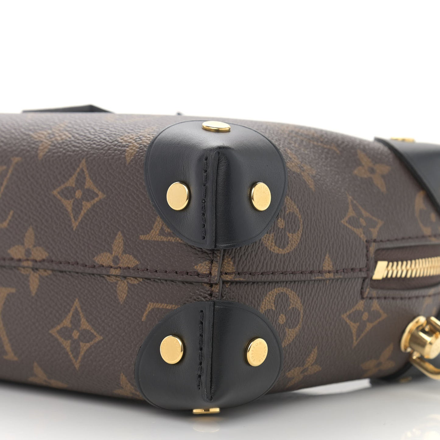 Monogram Petite Malle Souple Black