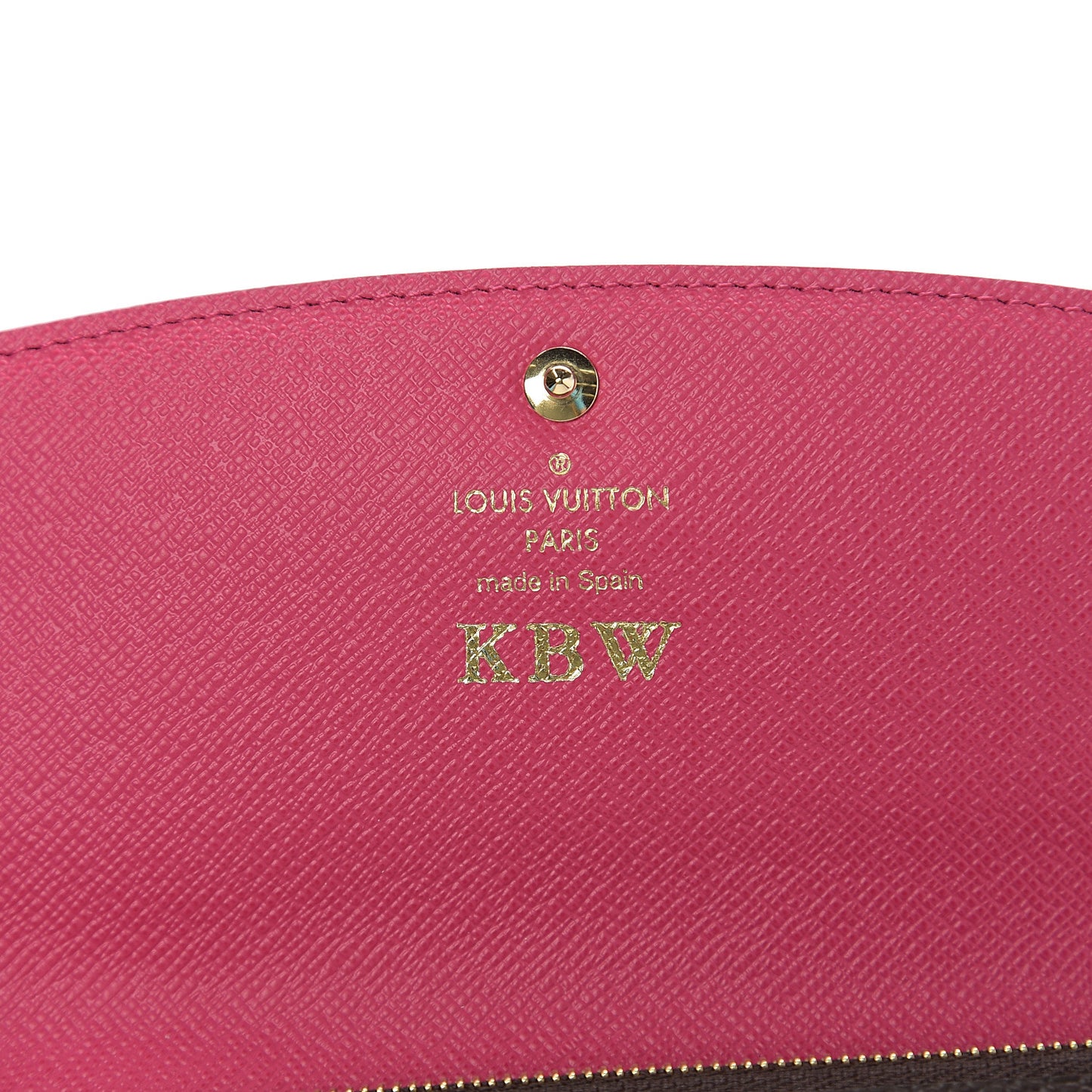 Monogram Bloom Flower Emilie Wallet