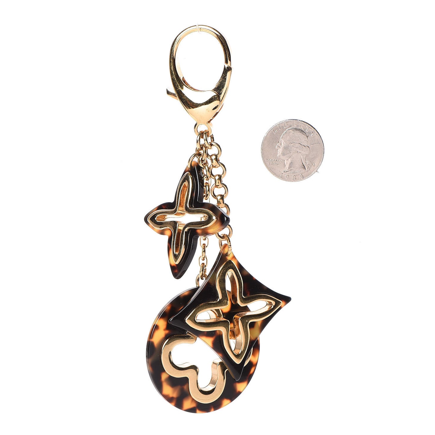 Insolence Bag Charm Ecaille