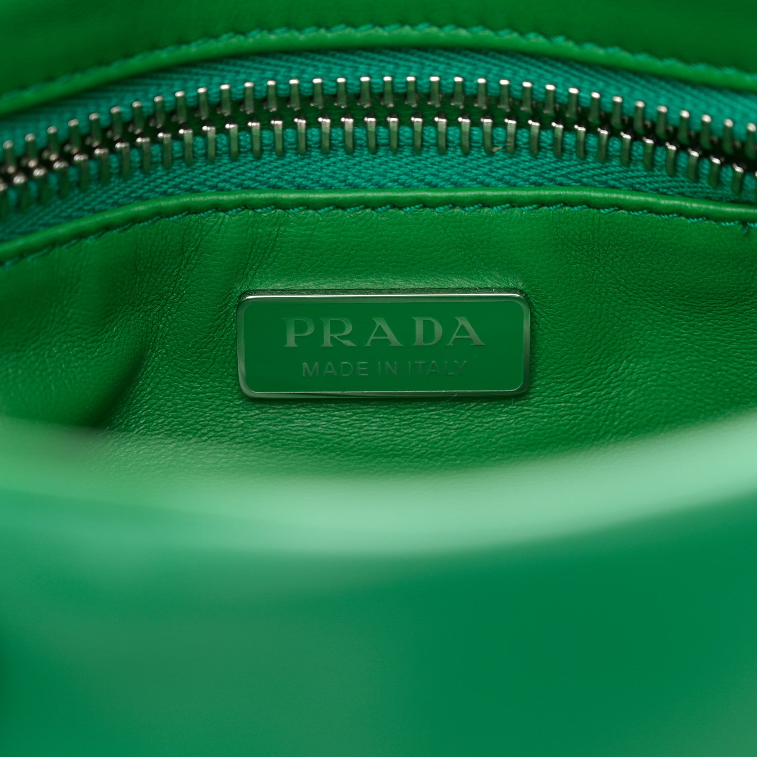 Prada Nappa Soft Padded Re-Edition 2002 Moon Bag Mango 6 of 11