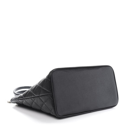 Chanel Caviar Quilted Medallion Tote Black 4 of 11