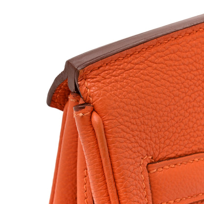 Hermes Togo BIRKIN 30 Orange 14 of 16
