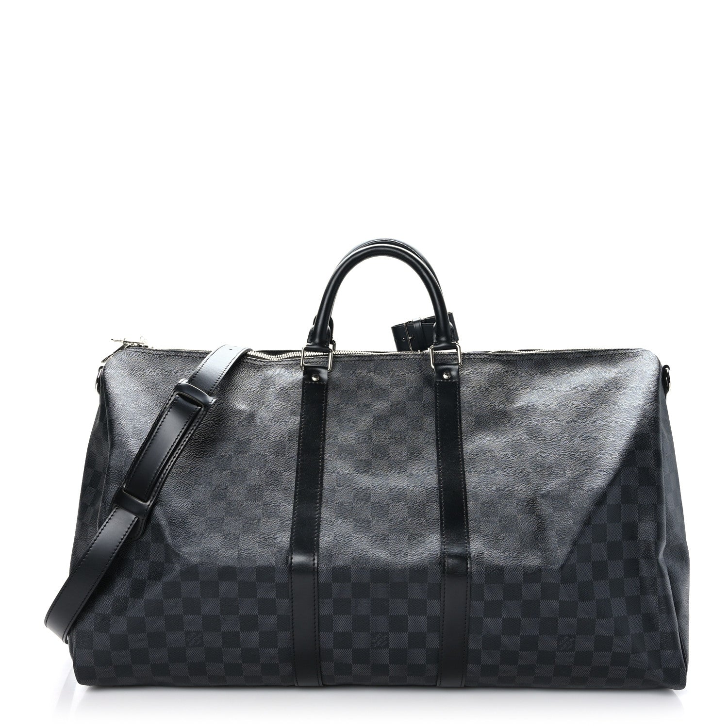 Louis Vuitton Damier Graphite Keepall Bandouliere 55 1 of 10