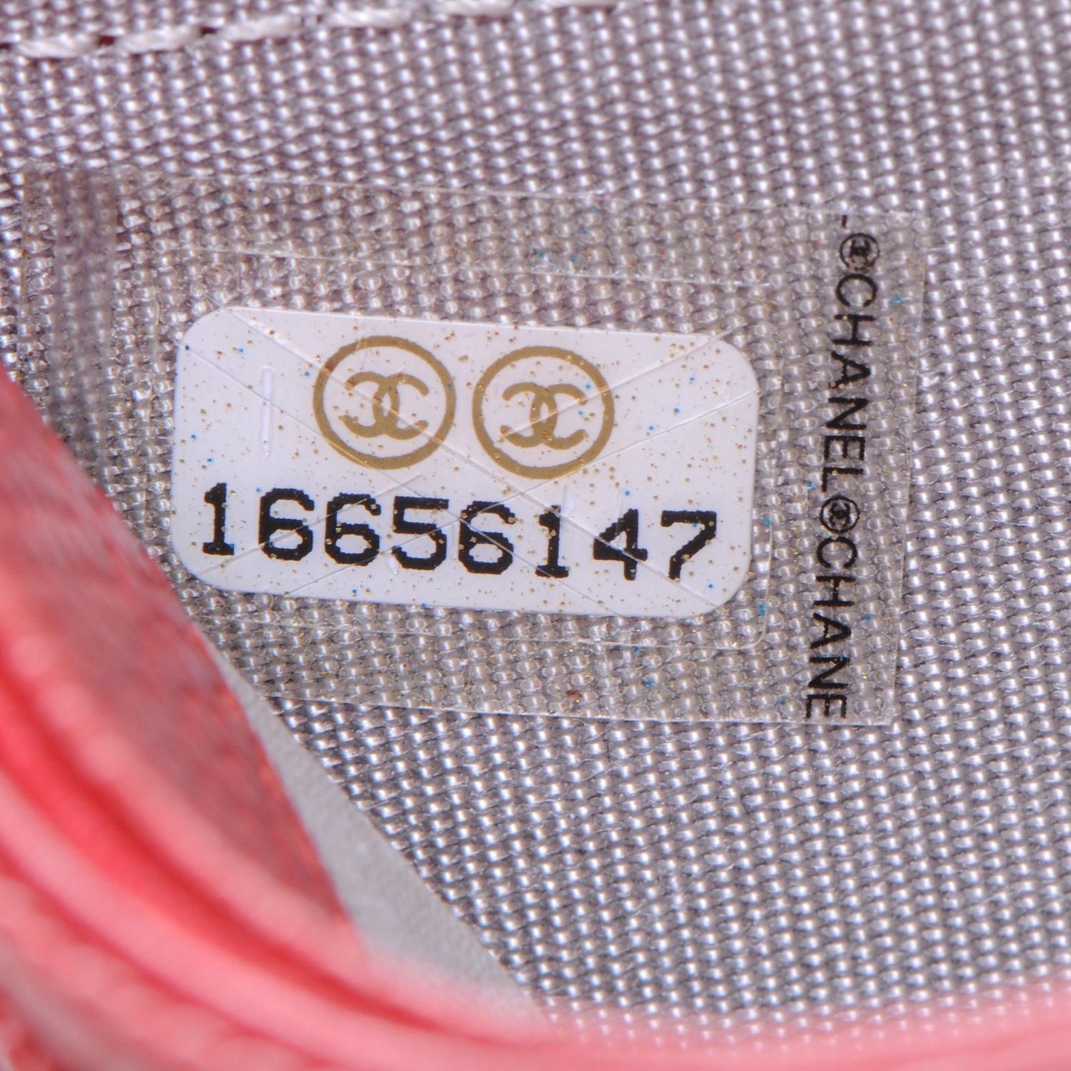 Chanel Caviar Card Holder Red 7 of 7