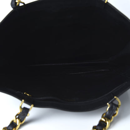 Chanel Lambskin CC Tote Black 5 of 10