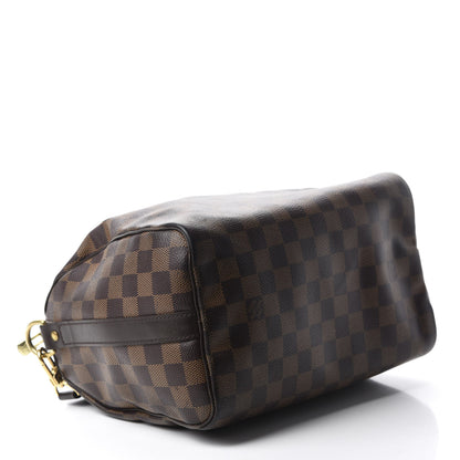 Louis Vuitton Damier Ebene Speedy Bandouliere 25 5 of 13
