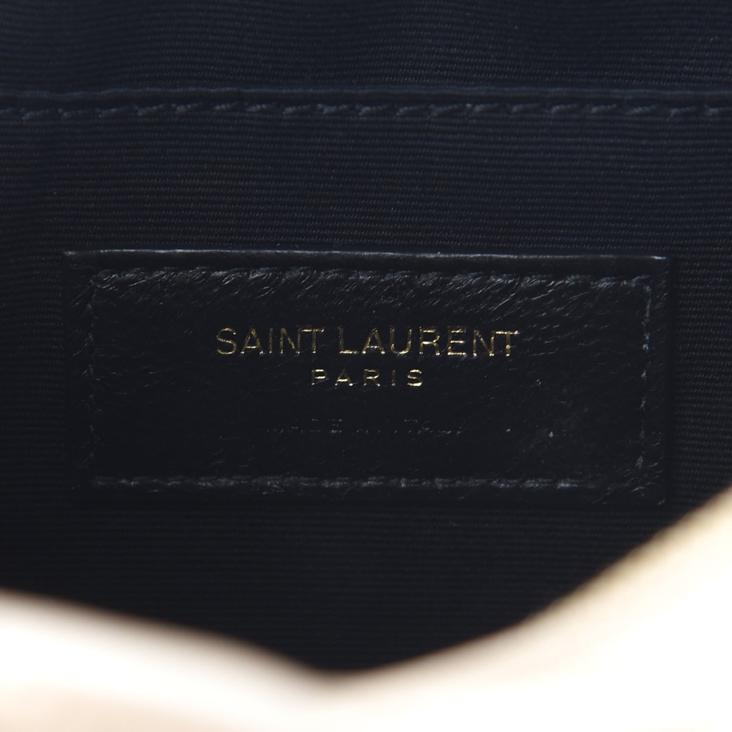 Saint Laurent Calfskin Matelasse Monogram Lou Camera Bag Dark Beige 6 of 9
