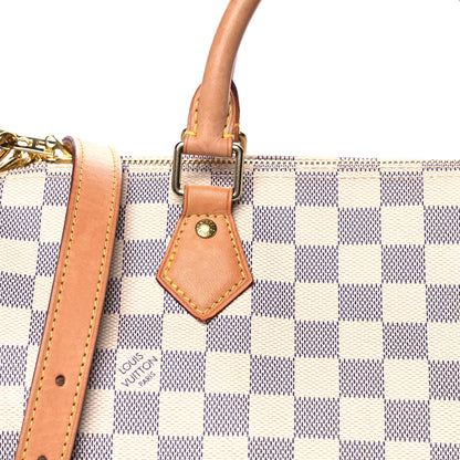 Louis Vuitton Damier Azur Speedy Bandouliere 30 8 of 13
