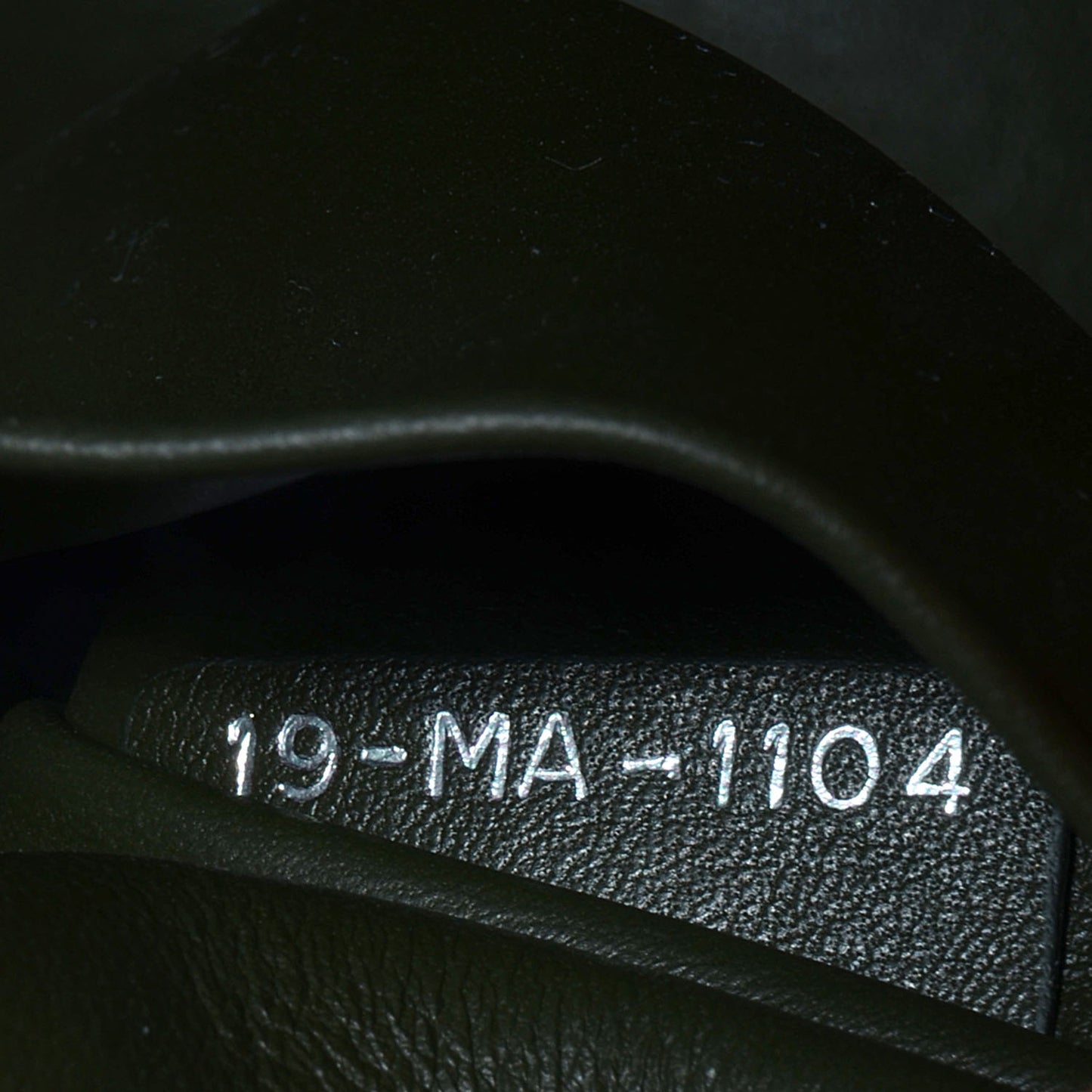 Smooth Calfskin Small Be Dior Flap Blue