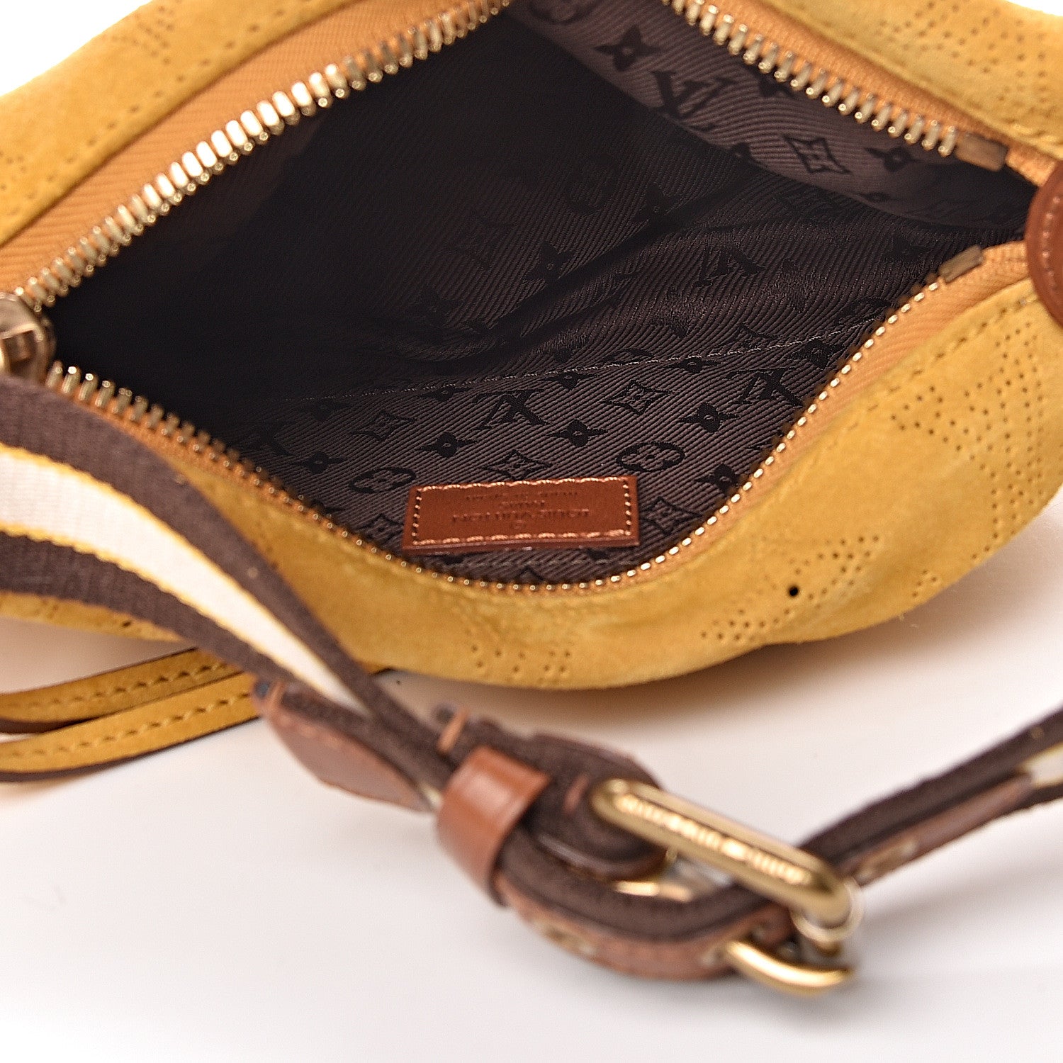 Louis Vuitton Suede Mahina Onatah PM Maize 5 of 10