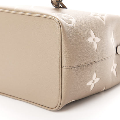 Louis Vuitton Empreinte Monogram Giant Neonoe MM Tourterelle Creme 8 of 11