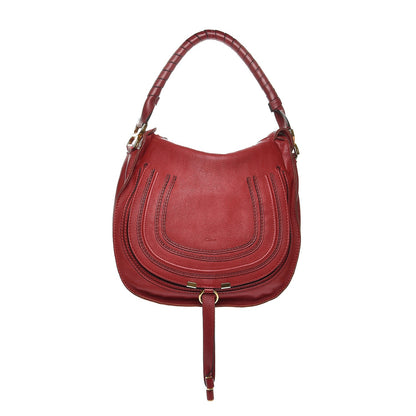 Chloe Calfskin Medium Marcie Hobo Garnet 1 of 13