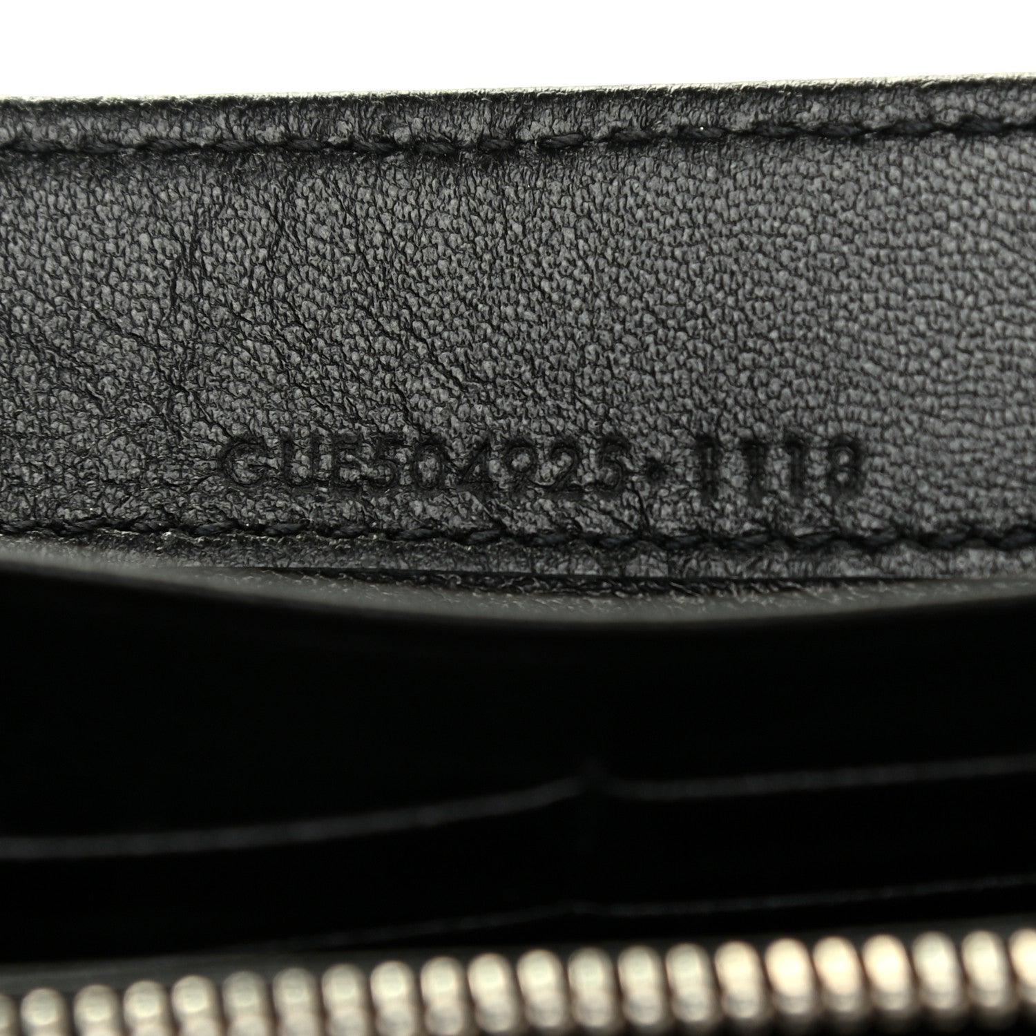 Saint Laurent Lambskin Y Quilted Monogram Large Loulou Flap Wallet Black 7 of 7