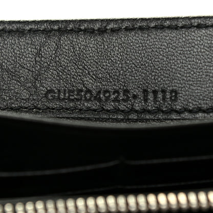 Saint Laurent Lambskin Y Quilted Monogram Large Loulou Flap Wallet Black 7 of 7