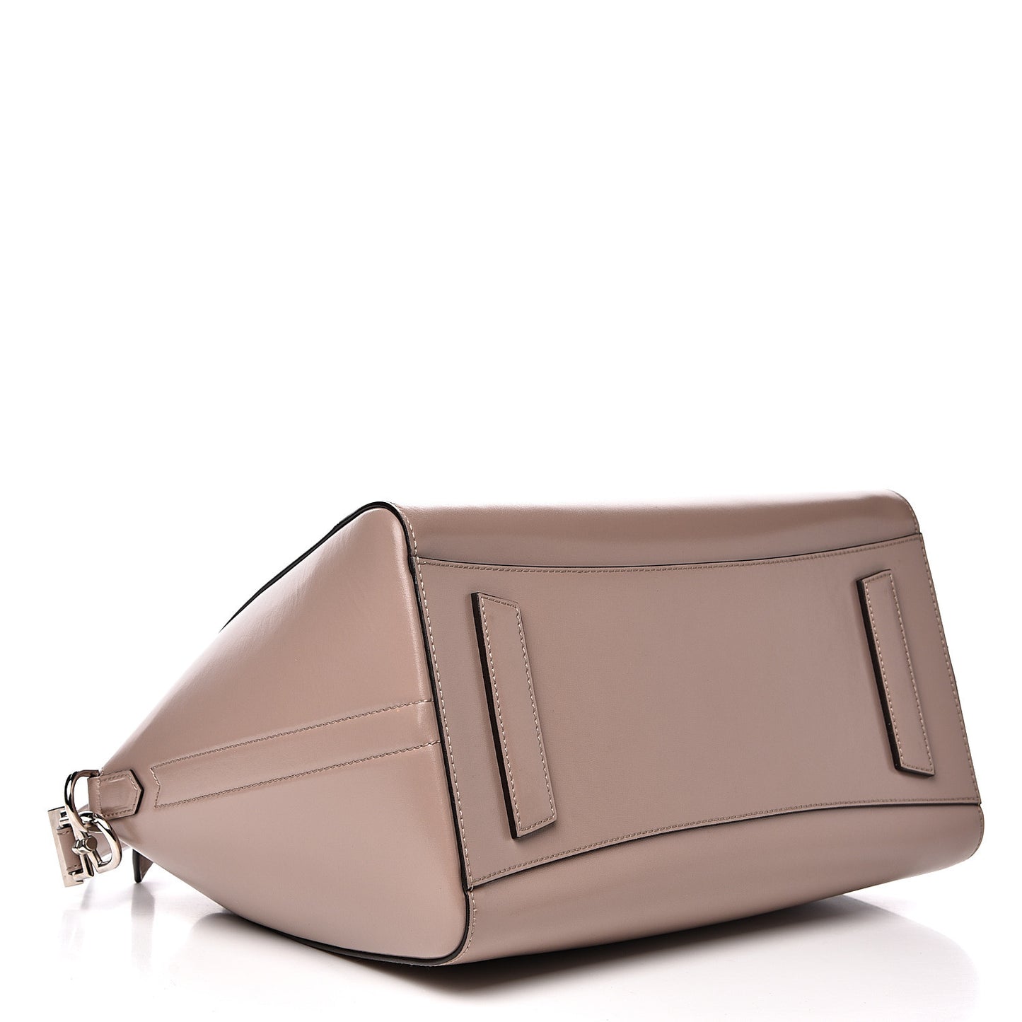 Shiny Lord Calfskin Medium Antigona Taupe