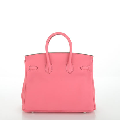 Hermes Swift Birkin 25 Rose Azalee 4 of 25