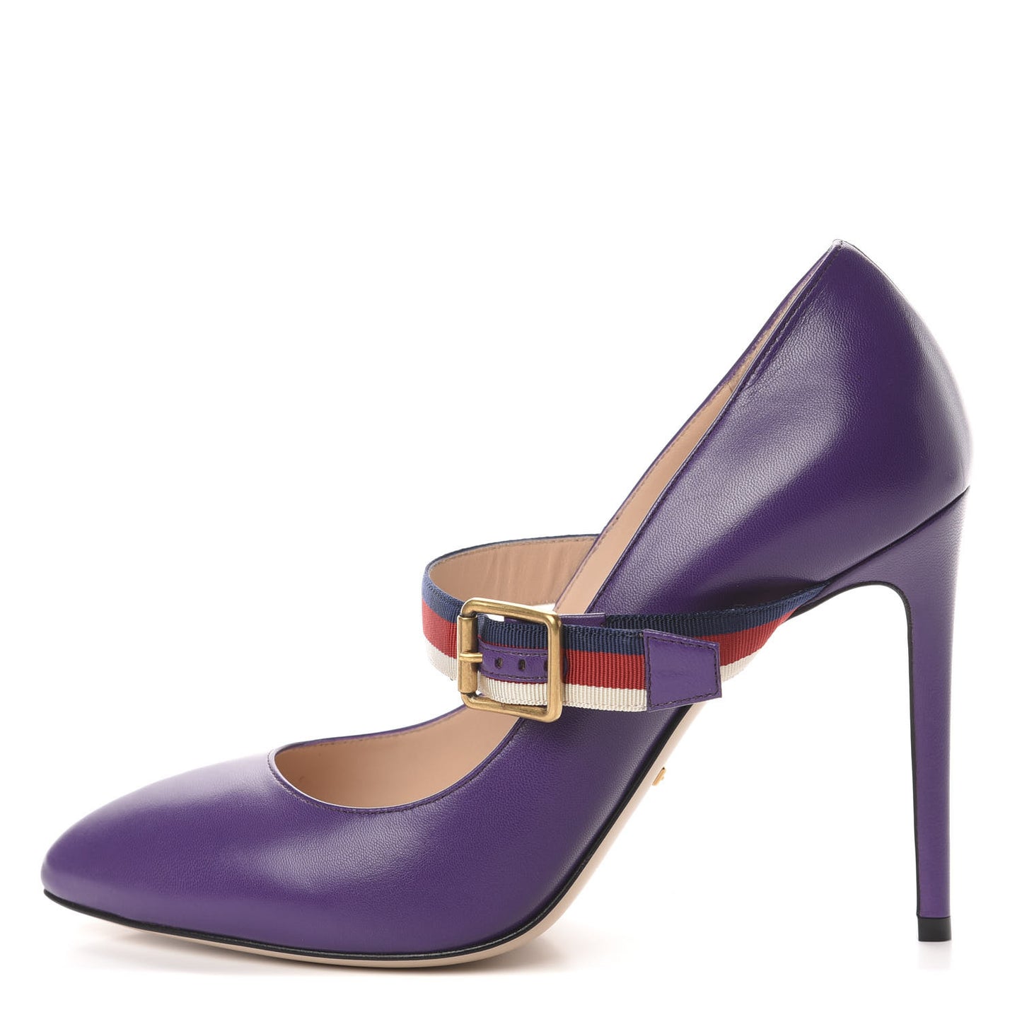Malaga Kid Sylvie High Heel Pumps 40 Shine Purple