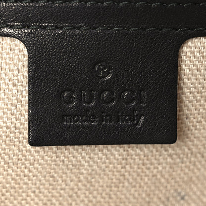 Gucci Calfskin New Bamboo Large Top Handle Bag Black 5 of 9