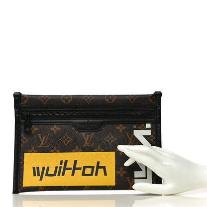 Louis Vuitton Monogram Flat Messenger Marron 2 of 10