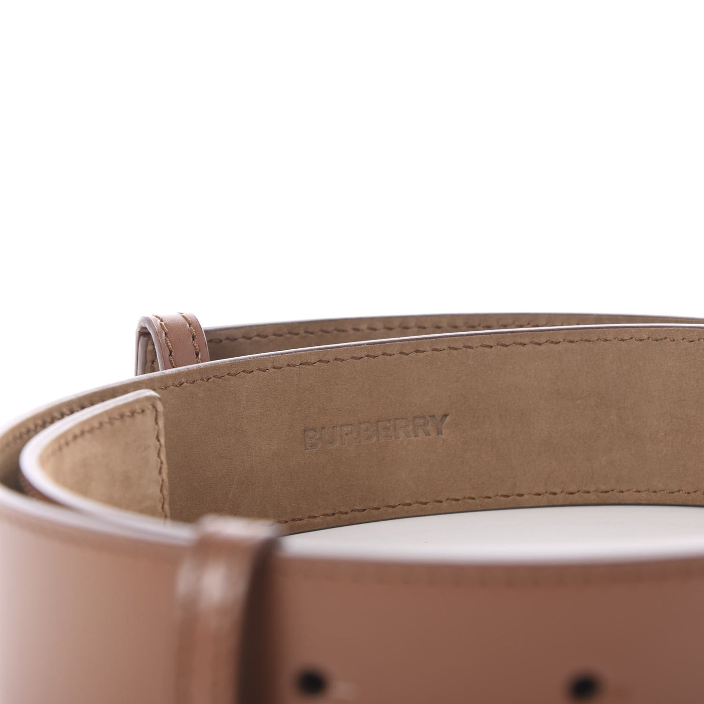 Calfskin TB Belt Bag Malt Brown