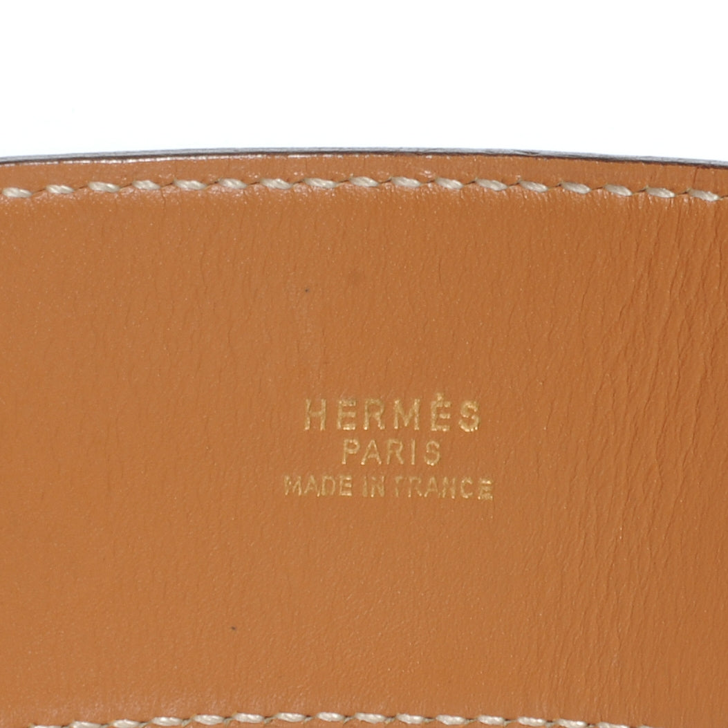 Hermes Courchevel Collier De Chien Belt Gold 65 5 of 7