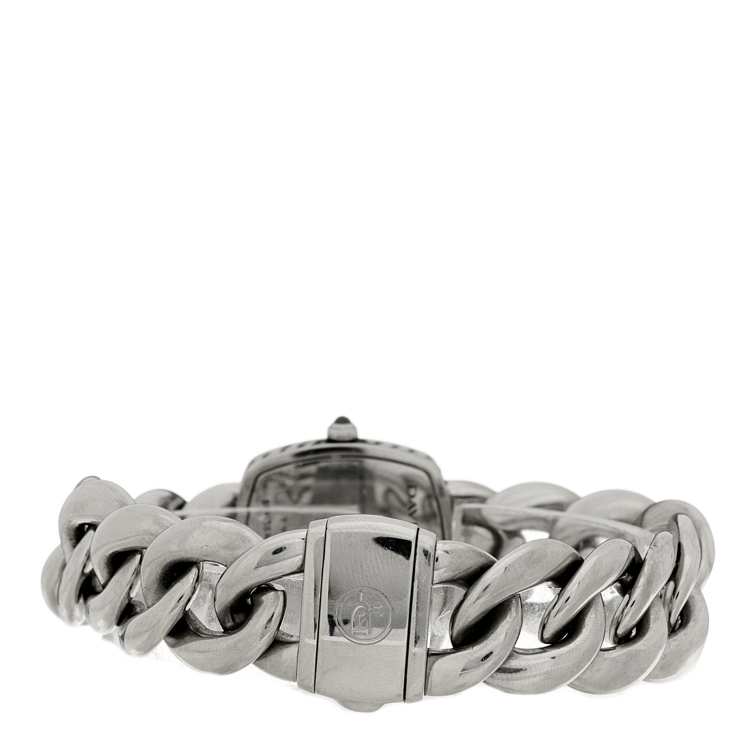 David Yurman Stainless Steel Diamond 27mm Albion Quartz Watch Black 3 of 4