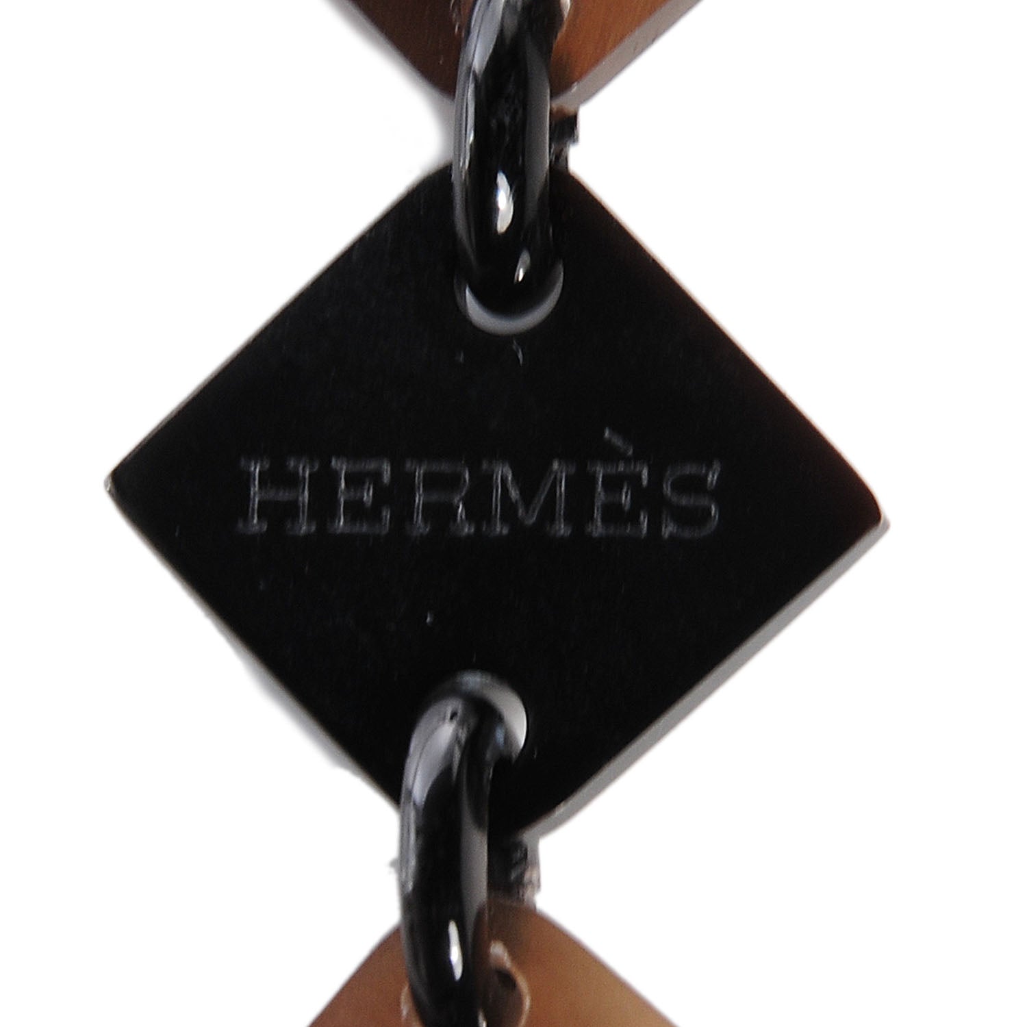 Hermes Buffalo Horn Lacquer Lena Necklace 5 of 6