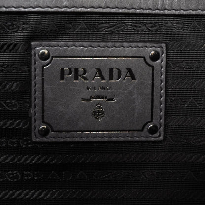 Prada Vitello Shine Tote Fumo 7 of 9