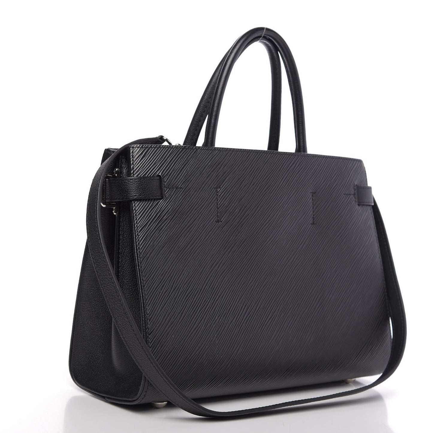 Epi Twist Tote Black