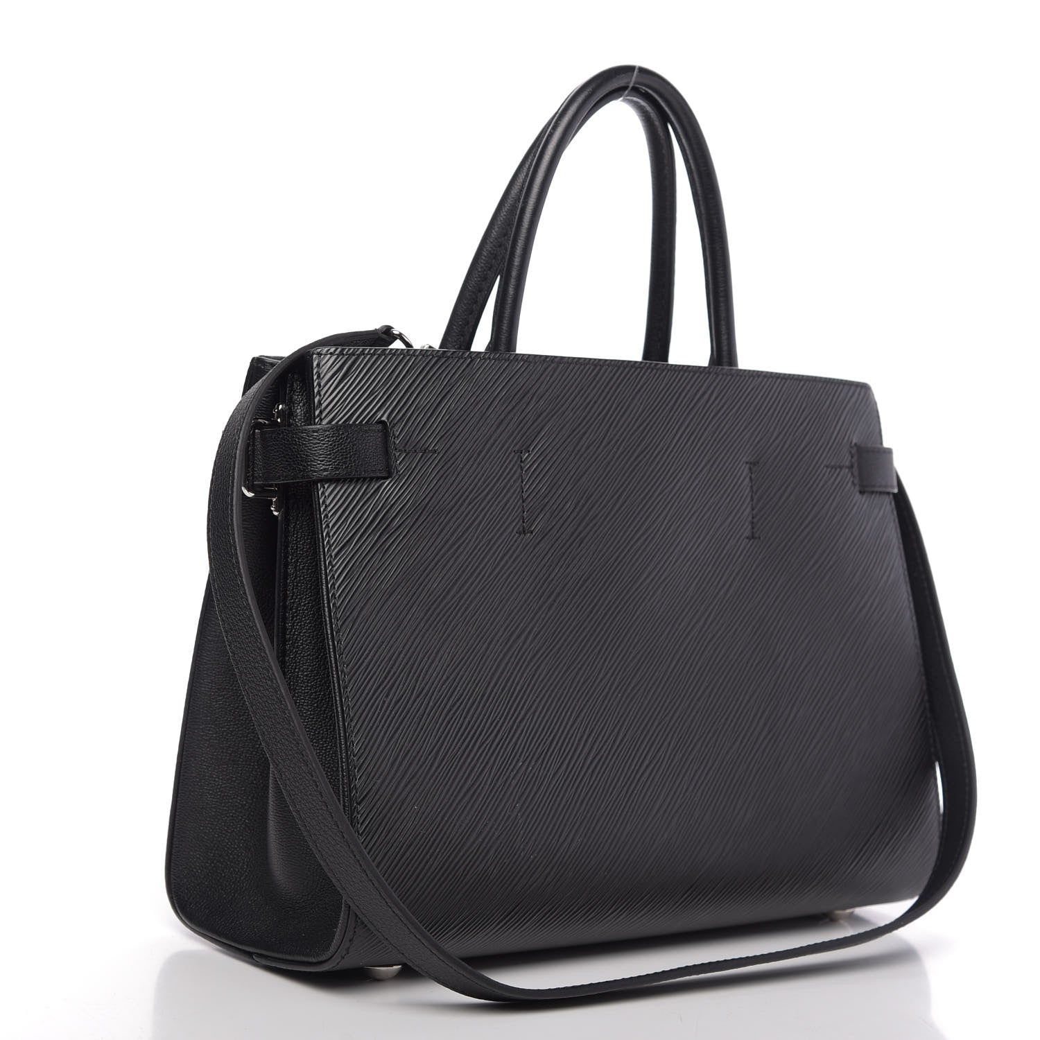 Louis Vuitton Epi Twist Tote Black 4 of 11