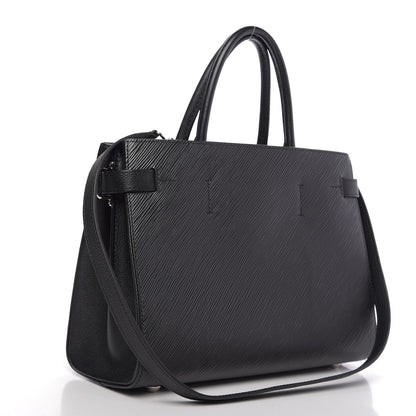 Louis Vuitton Epi Twist Tote Black 4 of 11