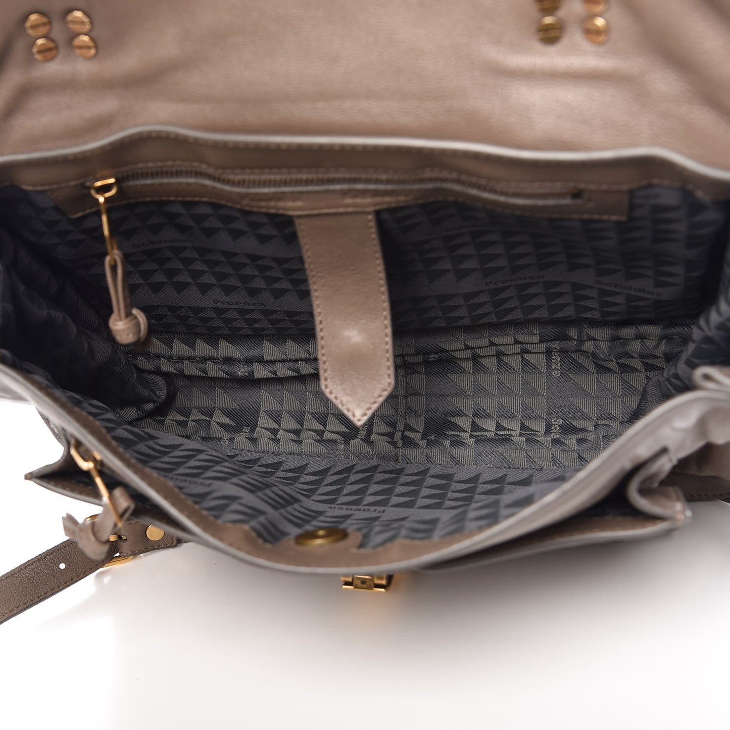 Lambskin Medium PS1 Satchel Smoke