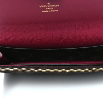 Louis Vuitton Monogram Emilie Wallet Fuchsia 7 of 11