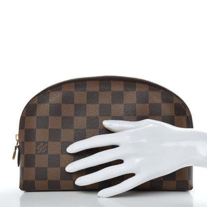 Louis Vuitton Damier Ebene Cosmetic Pouch GM 2 of 8