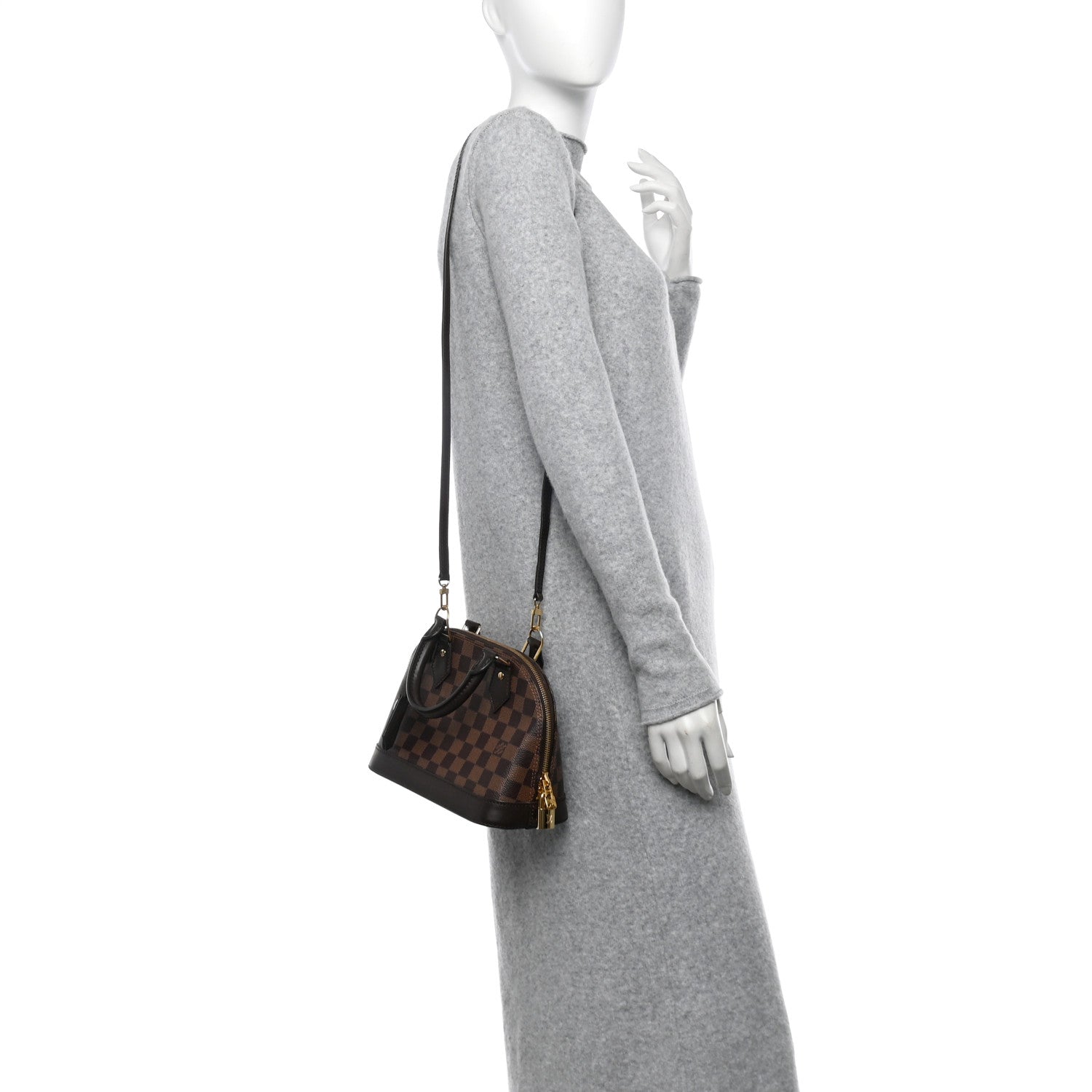 Louis Vuitton Damier Ebene Alma BB 2 of 11