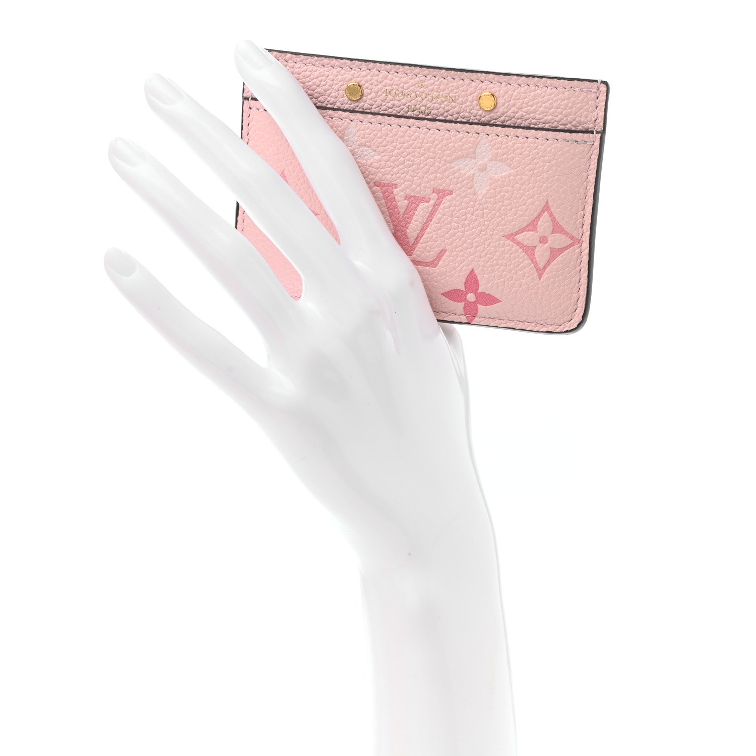 Louis Vuitton Empreinte Monogram Giant By The Pool Card Holder Bouton De Rose 2 of 8